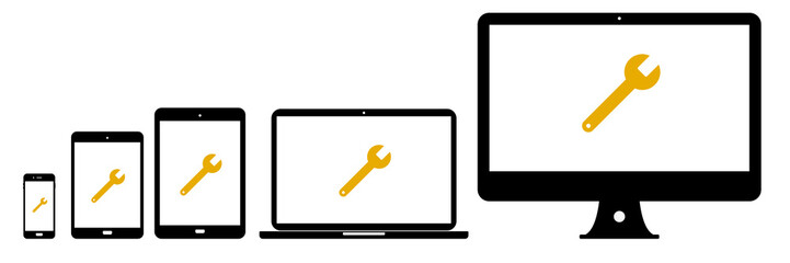 Geräte - Schraubenschlüssel - Reparieren