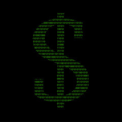 Hacker - 101011010 Icon - Dollar - Währung