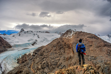 Trekking in El Chalten argentinian patagonia