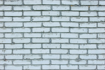 Background texture of a old white brick wall