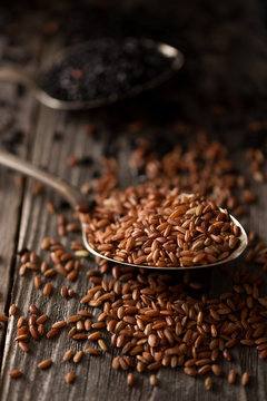 Raw Heirloom Black and Red Rice