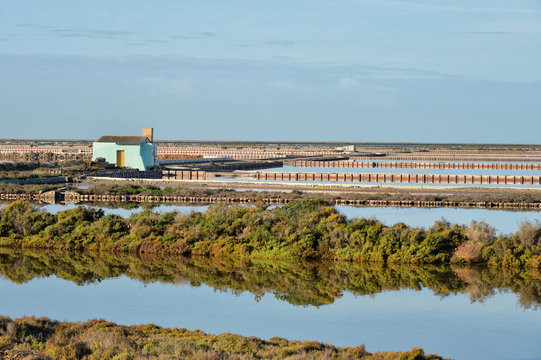 House on Ibiza's salt pans