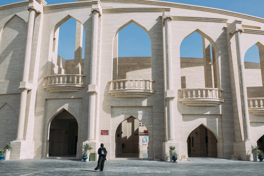 Streets of old town Katara in Doha