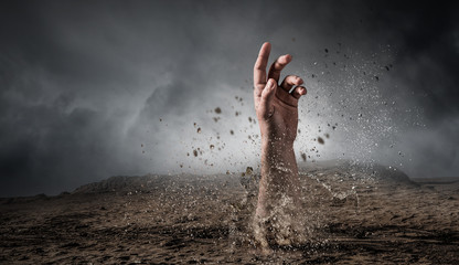 Buried alive but not broken