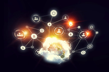 Social Networking background