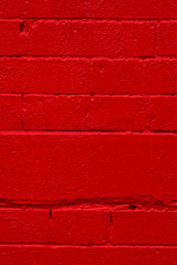 Red Painted Brick