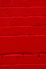 Obraz premium Red Painted Brick