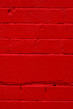 Red Painted Brick