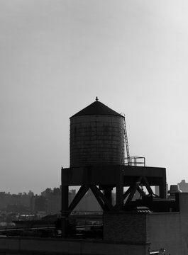 Water tower in Manhattan