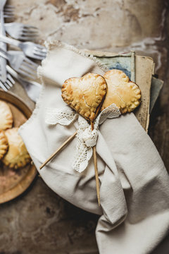 Homemade pie pops