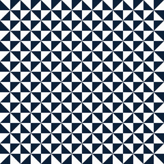 pattern with small triangles