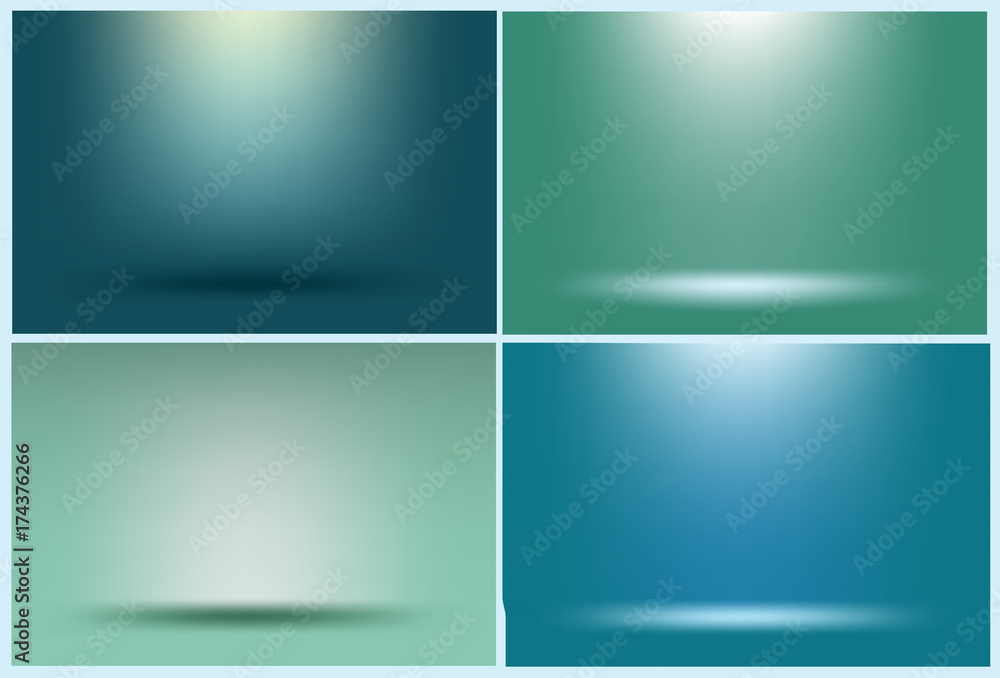 Poster studio room background ,template mock up for display of product.