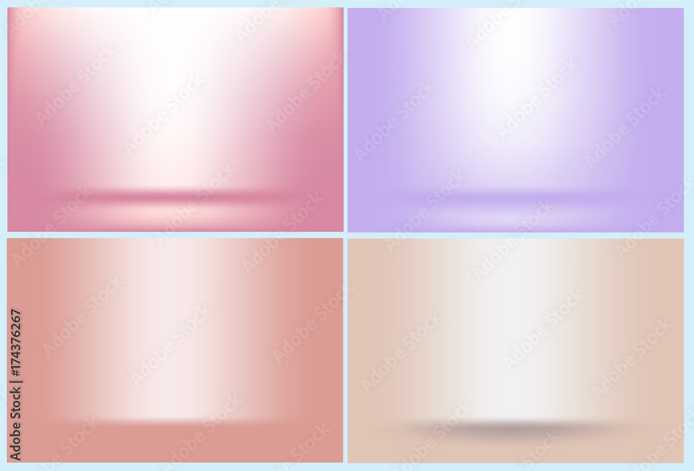 Poster studio room background ,template mock up for display of product.