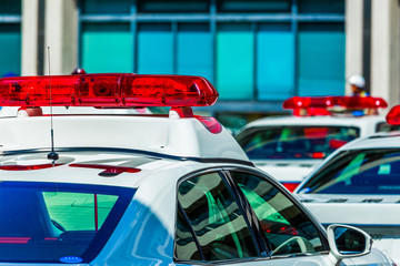 パトカー 警察 © beeboys