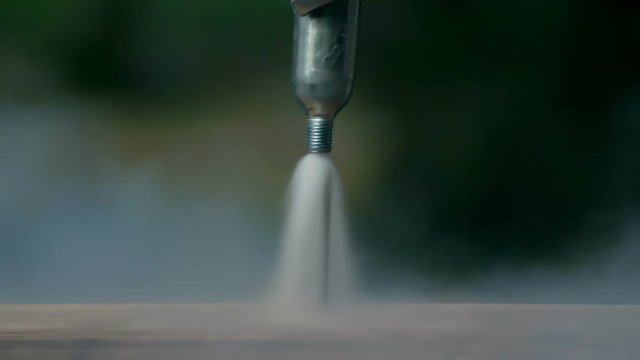 CO2 Canister Gas Release Super Slow Motion 2000fps