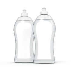 3D rendering Dishwashing liquid