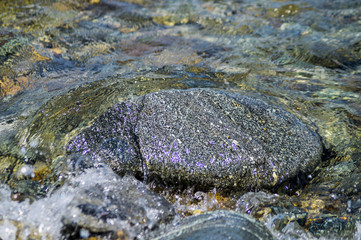 stones in the water