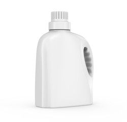 Laundry detergent container mockup