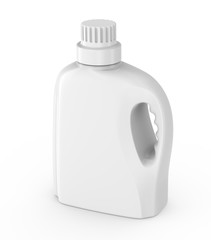Laundry detergent container mockup