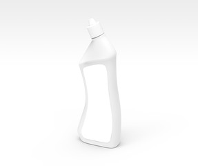 Toilet Cleaner container mockup