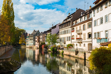 View of the canal in Petite France Area