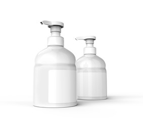 Liquid soap or lotion bottle