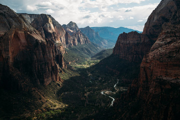 Zion Canyon Shadow - 174386817