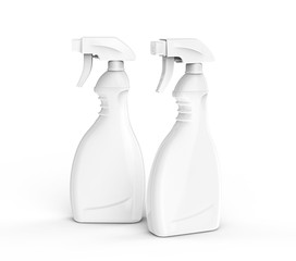 Glass cleaner mockup