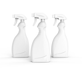 Glass cleaner mockup