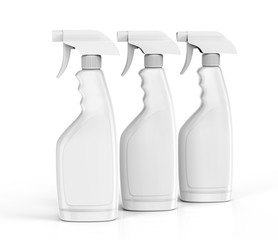 Glass cleaner mockup