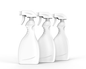 Glass cleaner mockup