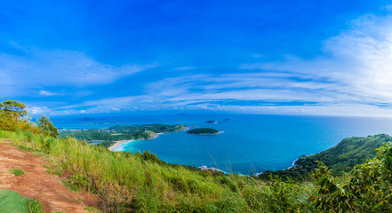 Pha Hin Dum the highest viewpoint in Phuket