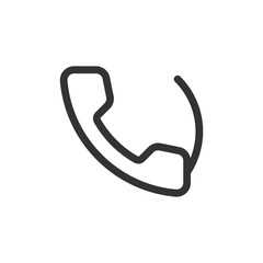 Communication Line - Line Telephone Icon