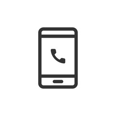 Communication Line - Smartphone Icon