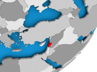 Map of Lebanon