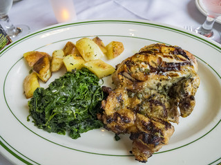 Italian style fry chicken leg