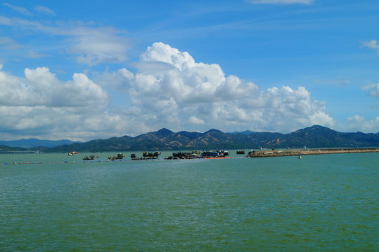 Beautiful sea view in Shekou, Shenzhen, China