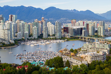 Fototapeta premium Śródmieście Vancouver, BC