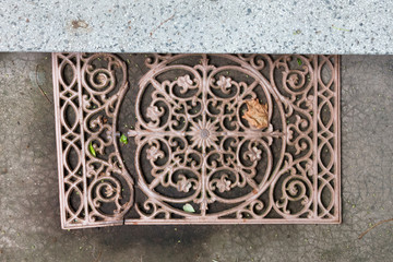 Close up on Stair case entrance