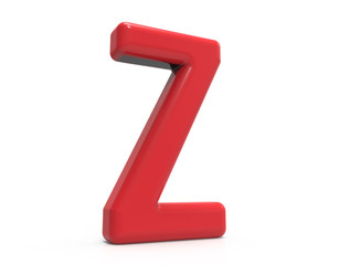 red letter Z