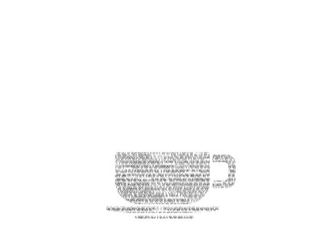 illustrate abstract coffee cup logo made of binary code