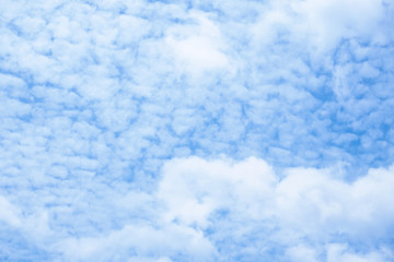 Obraz premium blue sky with clouds nature abstract background