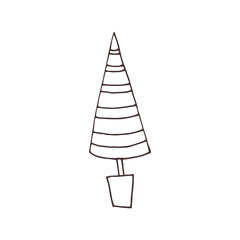 Vector Christmas tree