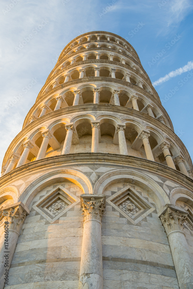 Wall mural leaning tower of pisa, italy