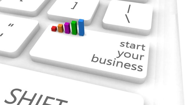 Start Your Business With One Keyboard Button Click
