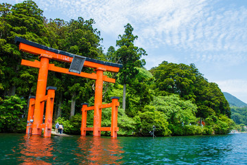 箱根神社の鳥居