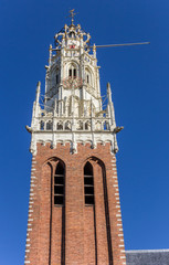 Obraz premium Tower of the historic Bakenesserker church in Haarlem