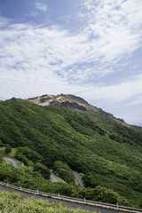 北海道　恵山の風景