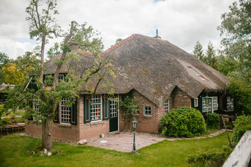 Fototapeta na wymiar House in Githorne, Netherlands