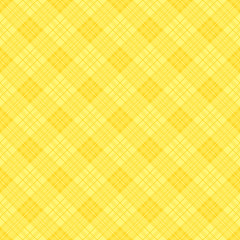 黄色　チェック柄　背景
